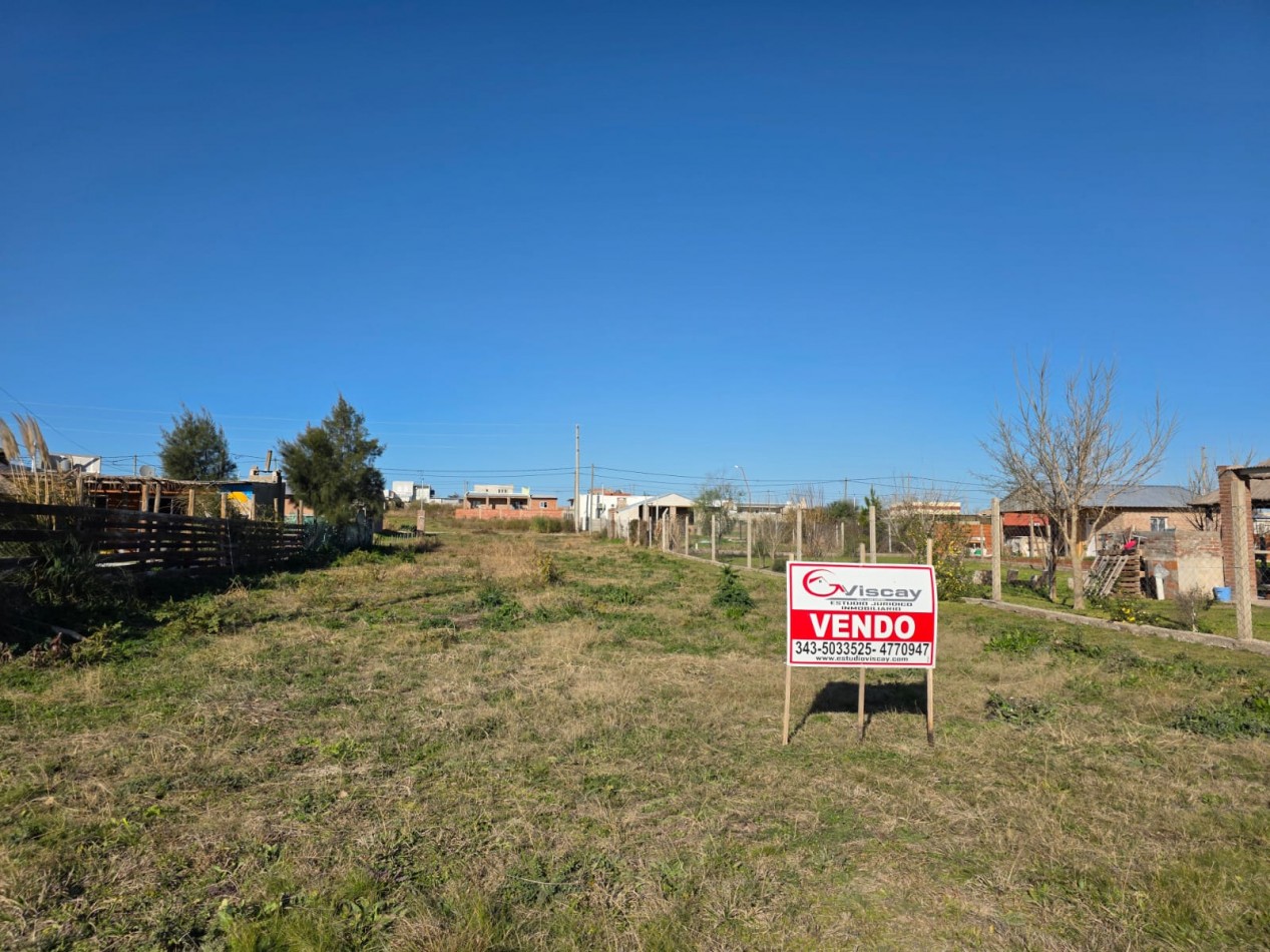VENDO LOTE 589 m2 SANTA MARIA II U$D 6.900