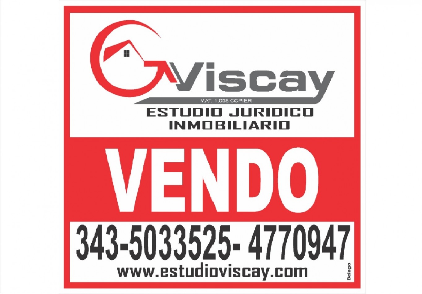 VENDO LOTE ZONA ACCESO NORTE  750 m2 U$S 16.500.-
